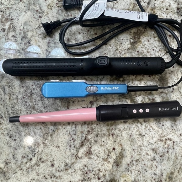 Hair Tools *Set of 3* Straightener, Curling Wand, l’age Le Duo Styler - Picture 1 of 14